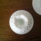 Lovely Vintage Fenton Milk Glass Candle Holders,  Dish And Vase Candle Holders photo 7