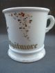 Antique Porcelain Occupational Barbers Shaving Mug Tin Smith Marked Austria Mugs & Tankards photo 4