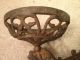 Antique Ornate Cast Iron Wall Sconce - Metalware photo 1