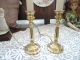 Vintage Christmas Window Lights Brass Taper Candle Electrical Lights Lamps photo 3