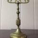 Antique Lions Of Judea Sabbath Brass Candelabra Candelabrum Judaica Metalware photo 2