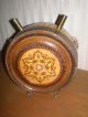 Souvenir Wooden Vessel For Wine Or Brandy Decorated With Ornaments - Ethnographic Bowls photo 8