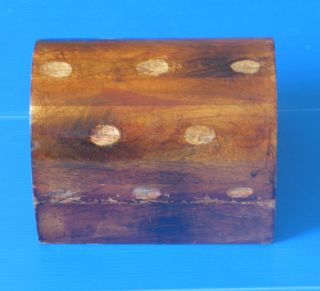 Small Vintage Style Wooden Box photo