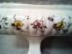 Circa 1838 Booth & Meigh Eng.  Transferware? Pedistal Fruit Bowl W/ Pansy Flowers? Other photo 1