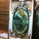 Oval Shaped Venetian Beveled Etched Wall Mirror Mirrors photo 1