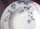 19c Blue Transfer Duchess Aesthetic English Floral Vines Soup Plate Good - Vg Plates & Chargers photo 1