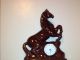 Rare Vintage Horse Clock Clocks photo 1