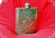 Antique Liquor Bottle Bears,  Pocket Size,  Good Kept Brass Beautyful Very Rare Metalware photo 1