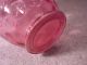 Antique Victorian Cranberry Coin Spot Glass Vase Vases photo 2