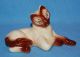 Vintage 1940 ' S Walker Monrovia California Pottery Darling Siamese Cat Figurine Figurines photo 1