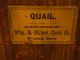 Antique Clock Gilbert Quail Ornate Walnut Working Kitchen Shelf Clock Key Clocks photo 9