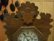 Antique Clock Gilbert Quail Ornate Walnut Working Kitchen Shelf Clock Key Clocks photo 1