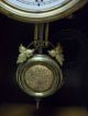 Antique Clock Gilbert Quail Ornate Walnut Working Kitchen Shelf Clock Key Clocks photo 5