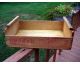 Vintage White House Wood Melon Crate Painted Label Primitive Wooden Los Angeles Boxes photo 1