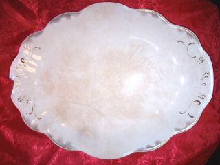 Antique X Large Platter,  J&g Meakin,  Hanley England,  Semi - Porcelain,  18 