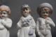 8 Germany Porcelain Antique Figurines Miniatures 1890s Boys Girls Statue Fairing Figurines photo 1