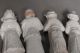 8 Germany Porcelain Antique Figurines Miniatures 1890s Boys Girls Statue Fairing Figurines photo 6