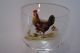 6 Hand - Painted Glass Egg Cups Stemware photo 2