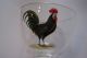 6 Hand - Painted Glass Egg Cups Stemware photo 4