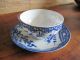 Antique Nippon Tea Set Blue Cherry Blossom 15 Pieces Tokusei Mark Teapots & Tea Sets photo 5