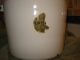 Vintage Lisk Flintstone Porcelain Enamel Pail W/ Handle & Lid - Chamber Pot - Chamber Pots photo 10