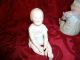 Three Antique Victorian Bisque Piano Baby Babies Gebruder Heubach Germany Figurines photo 7