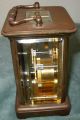 Antique Matthew Norman Carriage Clock London Brass Running W/ Key Clocks photo 3