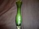 Small Antique Green Glass Vase Vases photo 1