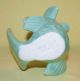 Vintage Porcelain Ceramic Sea Green Pottery Koi Goldfish Fish Figurine/vase Figurines photo 10