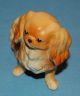 Vintage Brinns Porcelain Ceramic Pottery Darling Pekingese Dog Figurine Figurines photo 5