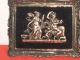 Antique French Finely Crafted Bronze Ornate Frame&plaque Women & Putti Cherub Other photo 7