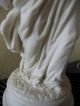 Antique Bisque Women Lady Leaves In Hand 12 