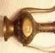 Vintage Antique India Brass Suraki Hand Etched Teapot Oil Pitcher & Trinket Box Metalware photo 3