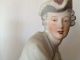 Pair Of Victorian Porcelain Bisque Figurines Aristocratic Couple Dresden? Figurines photo 7