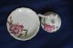 Vintage Cup And Saucer Fine Porcelain Floral Pattern Hand Painted Japan Cups & Saucers photo 3