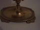 Antique Victorian Ornate Brass Shaving Pedestal Vanity Mirror - Must See Mirrors photo 10