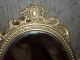 Antique Victorian Ornate Brass Shaving Pedestal Vanity Mirror - Must See Mirrors photo 7