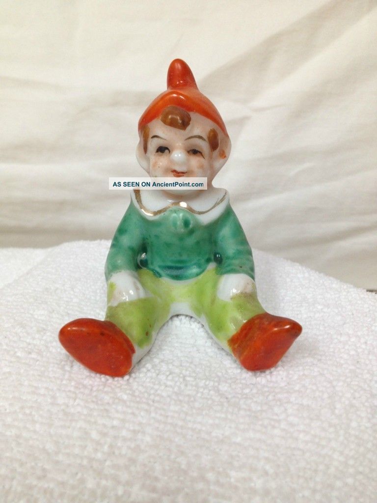Antique Pixie Elf Figurine Figurines photo