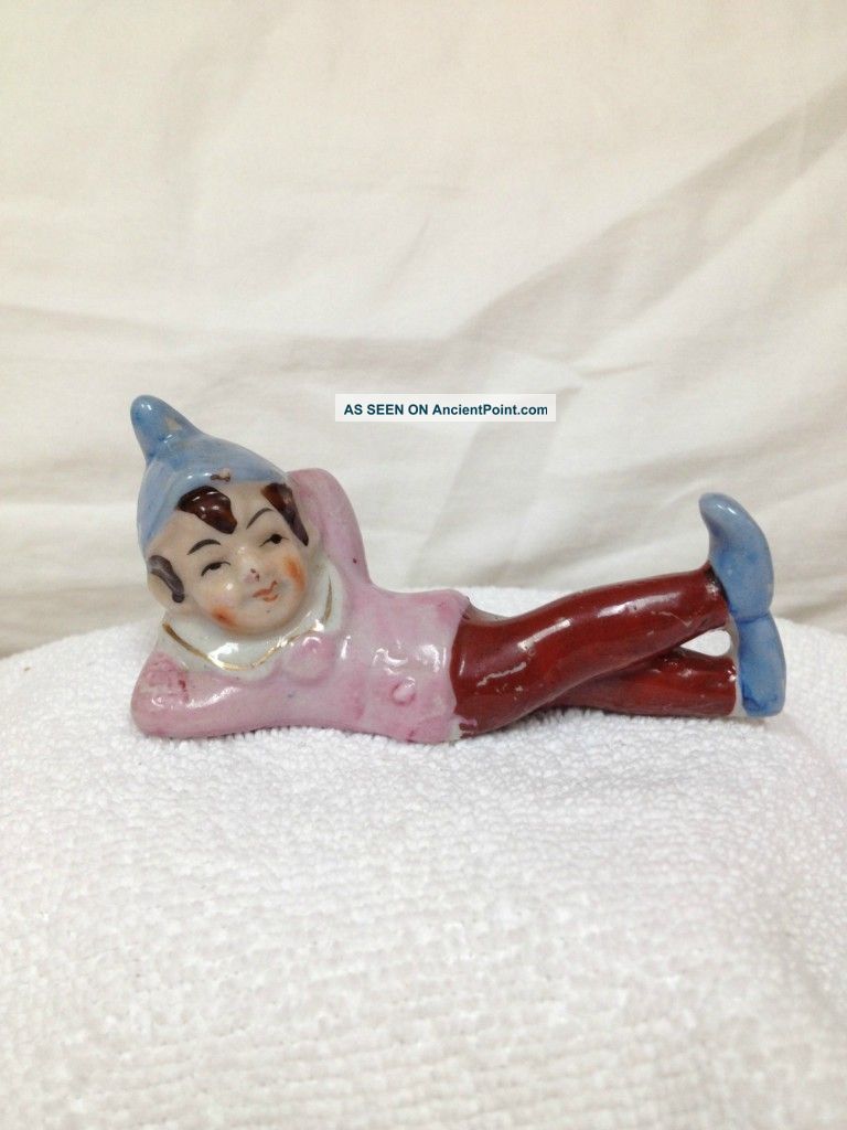 Antique Pixie Elf Figurine Figurines photo