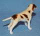 Vintage Porcelain Ceramic Pottery Pretty Miniature Pointer Dog Figurine Figurines photo 8