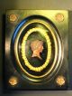 Antique 19c Miniature Neoclassical (greek Goddess) Bronze Profile / Cameo Framed Other photo 5
