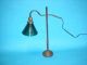 Fine 1920 ' S Adjustable Brass Emeralite Student ' S Gooseneck Lamp In Working Order Lamps photo 10