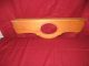 Decorative Wood Wall Shelf With Oval Space Other photo 1