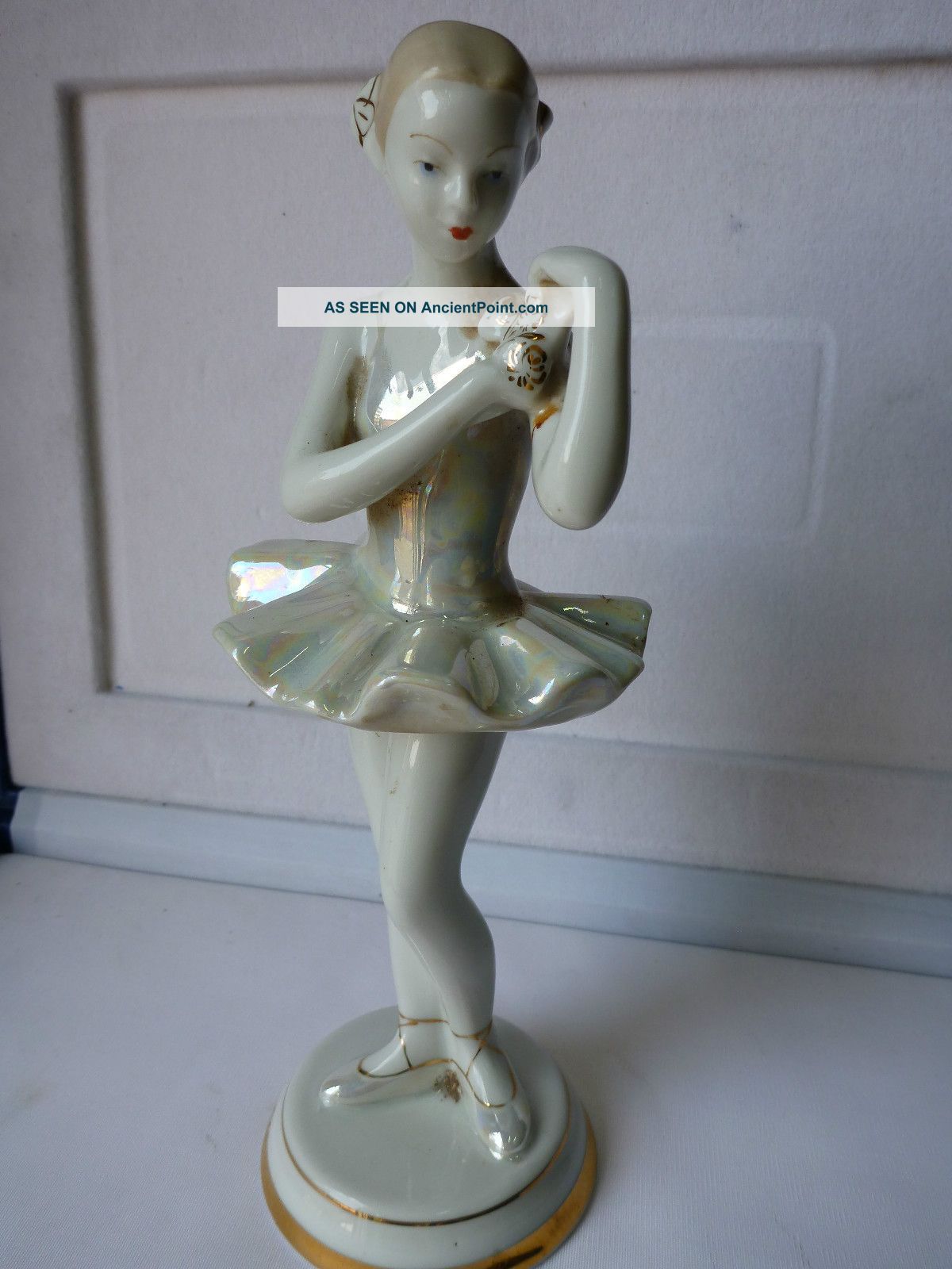 Very Rare Russian Soviet Porcelain Figurine Figurines photo
