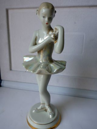 Very Rare Russian Soviet Porcelain Figurine photo