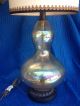 Murano Iridescent Table Lamp Vintage Mcm Mid Century Modern Stunning Lamps photo 5