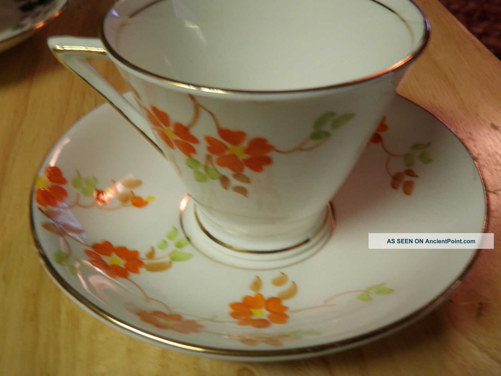 T F & S Phoenix China Tea Cup & Plate Cups & Saucers photo