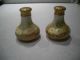 Antique Bavaria Hand - Painted Yellow Roses Porcelain Salt & Pepper Shaker Set Salt & Pepper Shakers photo 1