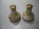 Antique Bavaria Hand - Painted Yellow Roses Porcelain Salt & Pepper Shaker Set Salt & Pepper Shakers photo 3