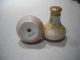 Antique Bavaria Hand - Painted Yellow Roses Porcelain Salt & Pepper Shaker Set Salt & Pepper Shakers photo 5